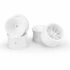 JConcepts, Inc. Mono 2.2" Rear Wheel, White (4): RC10, RC10B2, RC10B3 for Tires & Wheels