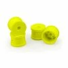 JConcepts, Inc. Mono Losi Mini-T 2.0 Wheel, Yellow (4) for Tires & Wheels
