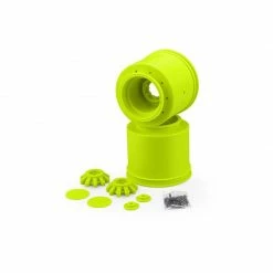JConcepts, Inc. Aggressor 2.6 x 3.8 Monster Truck Wheel, Yellow (2) for Tires & Wheels