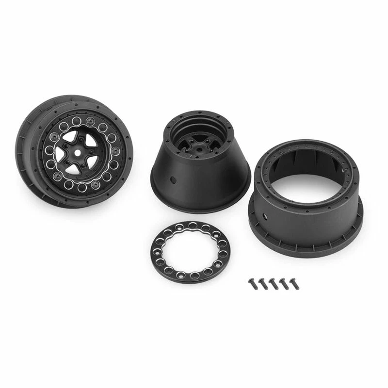 JConcepts, Inc. Starfish Mambo 2.2 Rear Wheel: Beadlock, Black (2) for Tires & Wheels 1 JConcepts, Inc. Starfish Mambo 2.2 Rear Wheel: Beadlock, Black (2) for Tires & Wheels