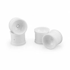 JConcepts, Inc. Super Dish 2.2" Front Wheels, White (4) for Tires & Wheels