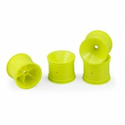 JConcepts, Inc. Mono Front Wheels, Yellow (4): RC10T, T2, T3, GT for Tires & Wheels