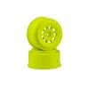 JConcepts, Inc. 9-shot 12mm Hex 3mm Offset Wheels, Yellow (2) for Tires & Wheels