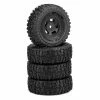 JConcepts, Inc. Landmines Tires, Mounted Black Glide 5 Wheel, Gold Compound (2) for Tires & Wheels