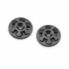 JConcepts, Inc. RM2 Clover Large Flange 1/8 Wing Buttons, Black (2) for Parts